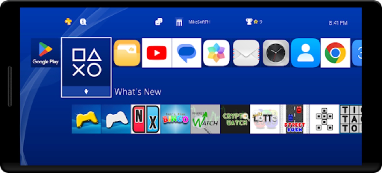 PS4 Launcher - Simulator для Android - Скачайте APK с Uptodown