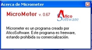 MicroMeter screenshot 1