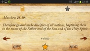 500 Popular Bible Verses (NIV) screenshot 1