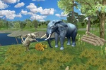 Wild Elephant Family simulator screenshot 2