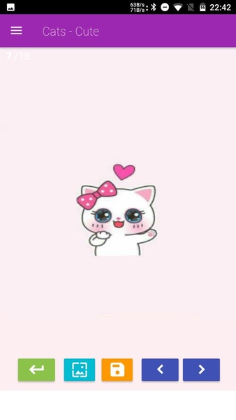 Kawaii Gatos Fondos Pantalla - Preview 7