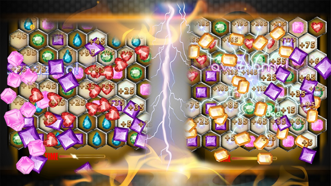Jewels Blitz Gold Hexagon - Preview 4