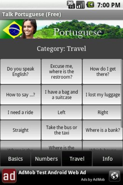 Talk Portuguese (Free) - Preview 3