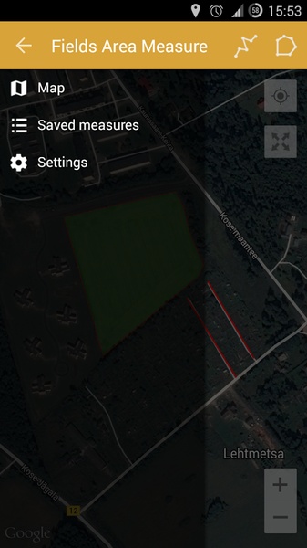 GPS Fields Area Measure - Preview 2