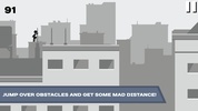 Stickman Rooftop Runner screenshot 4