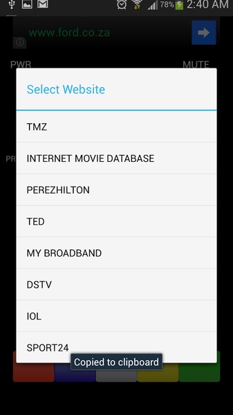 DSTV Remote - Preview 1