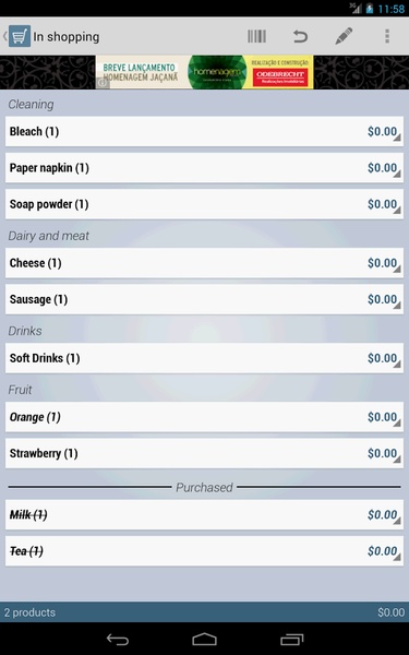 Ares Shopping List - Preview 2
