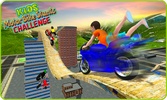 Kids MotorBike Roof Top Stunts screenshot 13