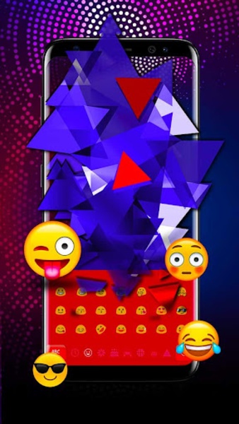 Red Blue Keyboard - Preview 2