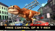 Angry Dino Rampage City Attack screenshot 7