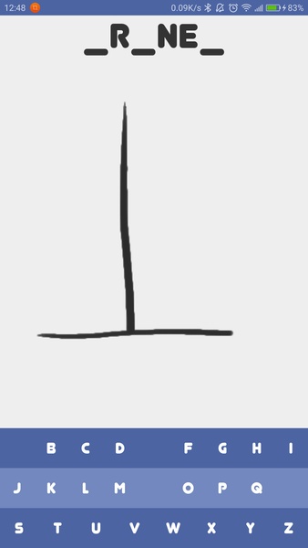 Hangman game - Preview 1