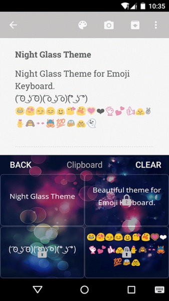 Night Glass Theme - Preview 2