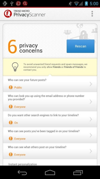 Privacy Scanner - Preview 6
