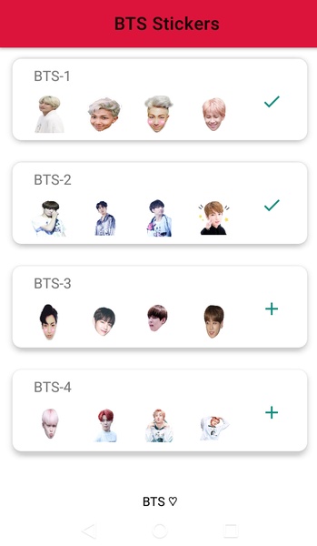 BTS Stickers - Preview 3