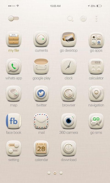 Inner Peace GOLauncher EX Theme - Preview 4