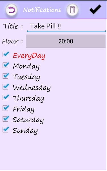 Menstrual Calendar - Preview 2