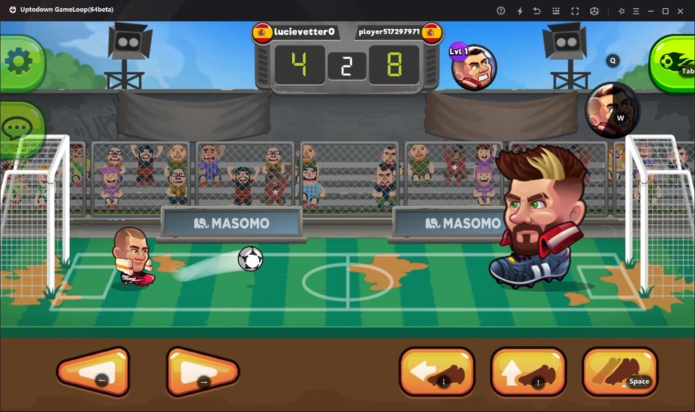 Download & Play Head Strike－1v1 Soccer Games on PC & Mac (Emulator)