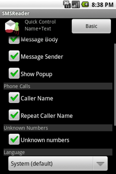 SMSReader - Preview 3