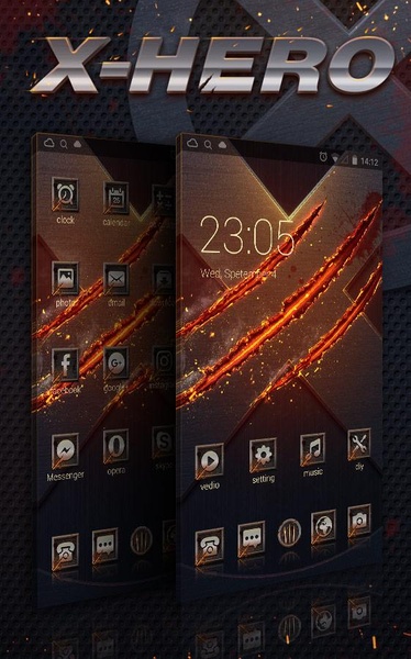XHero Theme: Dark Assassin - Preview 3