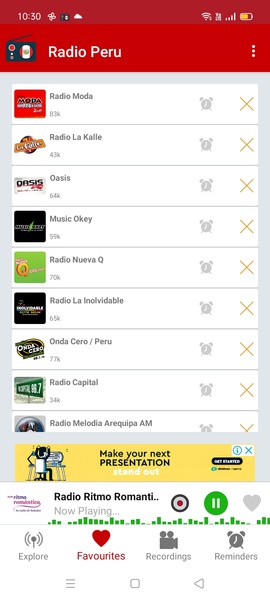 Radio Peru by Nodem Technologies - Preview 2