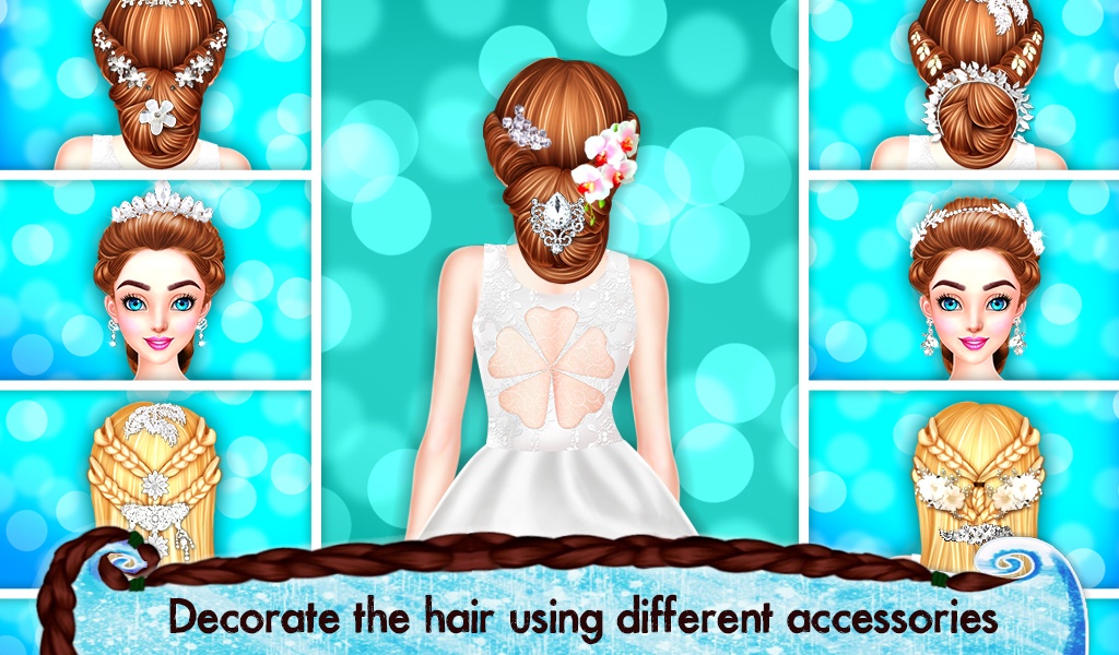 Gorgeous wedding bride hair do design and spa salo - Preview 1