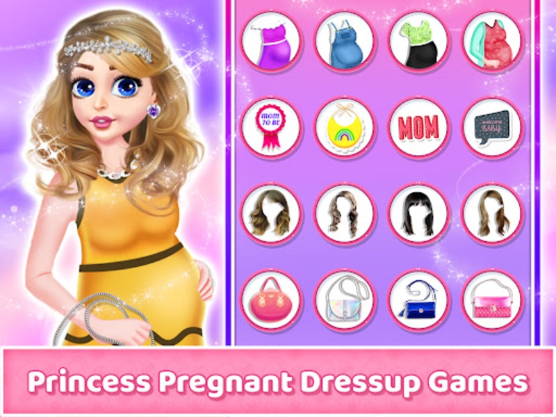 pregnant princess dress up games Pregnant Princesses Dressup