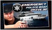 Emergency Police Boat Drive 3d screenshot 5