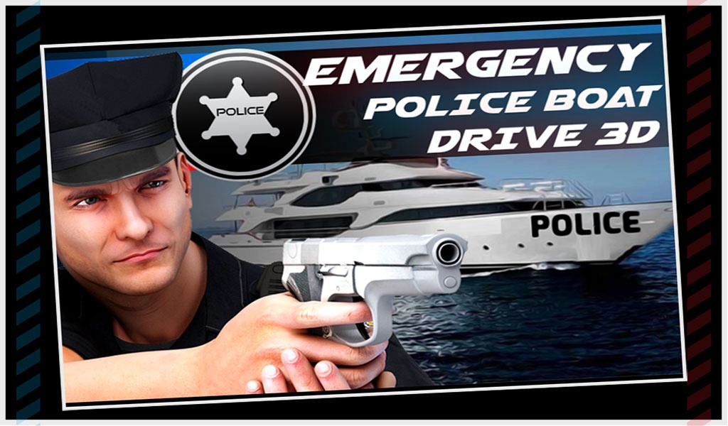 Emergency Police Boat Drive 3d - Preview 5