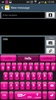 Pink Keyboard Theme screenshot 3