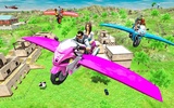 Flying Bike Game Motorcycle 3D screenshot 11