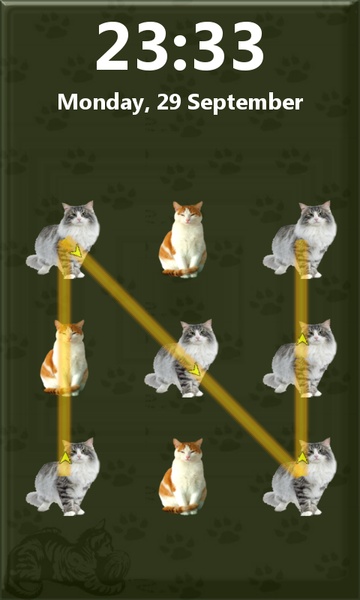 Pattern Cat Screen Lock - Preview 3