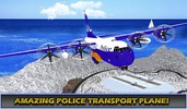 Police Airplane Transporter screenshot 3