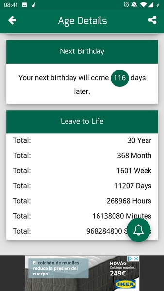 Age Calculator: Calculate Your Chronological Age - Preview 6