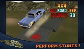 4x4 Off Road Jeep Stunt 3D screenshot 2
