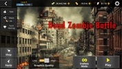 Dead Zombie Battle : Zombie Defense Warfare screenshot 1