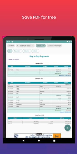 Day To Day Expenses 6.0.6.3 Frame Grabs 7