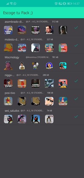 Mocmology: Stickers para WhastApp - Preview 1
