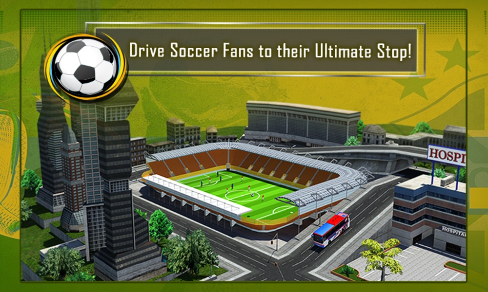 Soccer Fan Bus Driver 3D - Preview 12