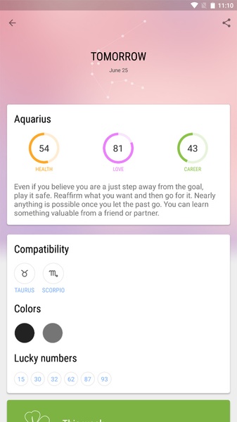 Zodiac Horoscope - Preview 2