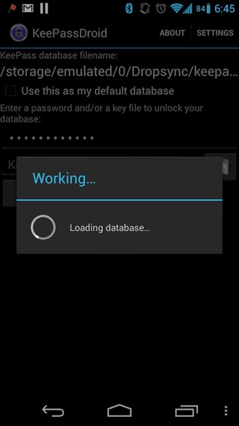 KeePassDroid - Preview 4