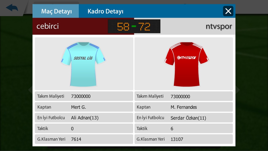 Sosyal Lig - Preview 1
