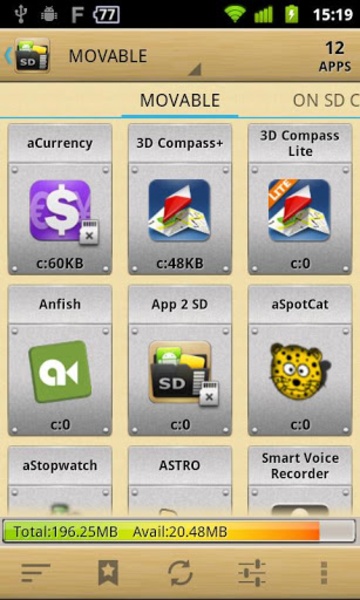 AppMgr III (App 2 SD) - Preview 2