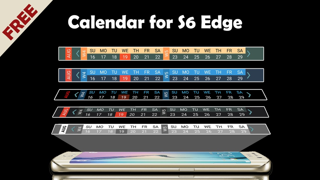 Calendar for S6 Edge FREE - Preview 6