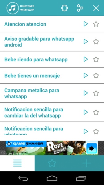 Ringtones para WhatsApp - Preview 2