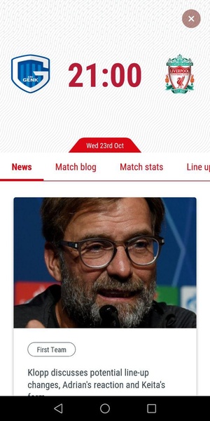 The Official Liverpool FC App - Preview 3