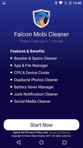 Falcon Mobi Cleaner - Preview 3