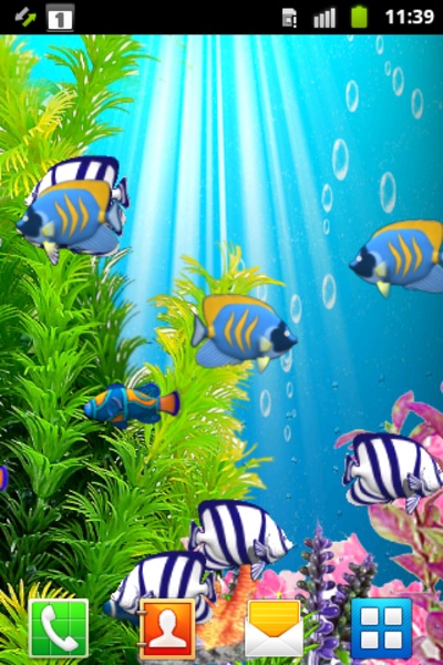 Blue Aquarium Wallpaper - Preview 5