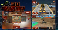 3d Motor Bike Stunt Mania screenshot 6
