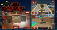 3d Motor Bike Stunt Mania screenshot 5