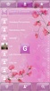 ExDialer Pink Flowers Glass theme screenshot 5